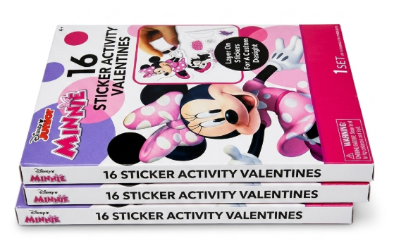 Exchange Cards Sticker Activiti Minnie 2 Pack