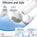 RELACS 7000 Plaque Remover for Teeth, Tartar Remover for Teeth, Dental Calculus Remover, Teeth Cleaning Kit 5 Speed Modes with 3 Replaceable Heads, with LED Light.