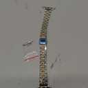 MioHHR Slim Metal Band Compatible with Apple Watch Band 42mm(Series 11 10) 41mm(Series 9 8 7) 40mm(Series 6 5 4 SE3/2/1) 38mm(Series 3 2 1),Stainless Steel iWatch Bands for Women,Silver/Gold