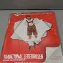 Morph Lederhosen Men Costume, Oktoberfest Costumes Mens, German Festival Costume, Halloween Costumes for Men (Large)