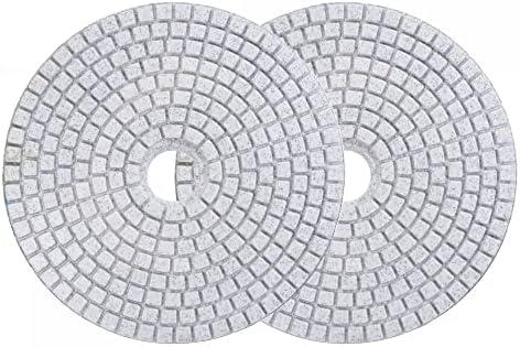 uxcell Diamond Polishing Pad 5-Inch 50 Grits Wet/Dry Grinding for Stone Concrete Marble Countertop Floor Only1pcs