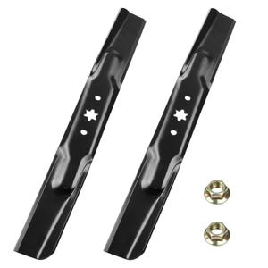 GUSUHAWK 2 Pcs 942-04308 Blades with Nut for Cub Cadet 42 inch Mower Blades