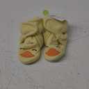 Hudson Baby Unisex-Child Cozy Fleece Booties Winter Accessory Set (12-18 Months Toddler, Yellow Duck)