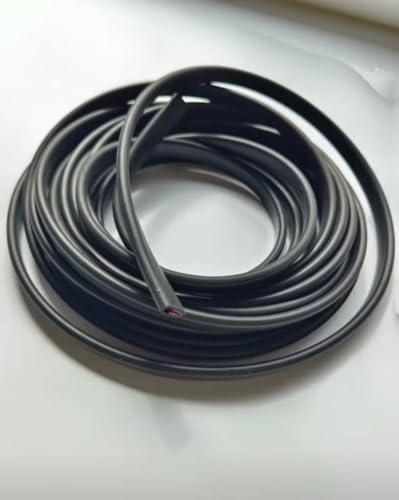 Rubber Edge Trim, U-Shaped Self-Adhesive Rubber Edge Trim, Sheet Metal Edge Protector  U-Groove Edge Trim, Edge Protector, 10 ft. Length, U-Shaped Gasket, EPDM Material