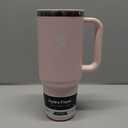 Hydro Flask Travel Tumbler with Handle, Lid and Straw - Insulated Stainless Steel in 40 Oz Trillium