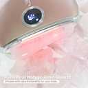 VRAIKO AlpenGlow Electric Gua Sha Device, Rose Quartz Gua Sha Facial Tools with Heat and Vibration, Gua Sha Face Massager for Lymphatic Drainage, Lift, Puffiness, Rejuvenation Natural Glow (Rose Gold)