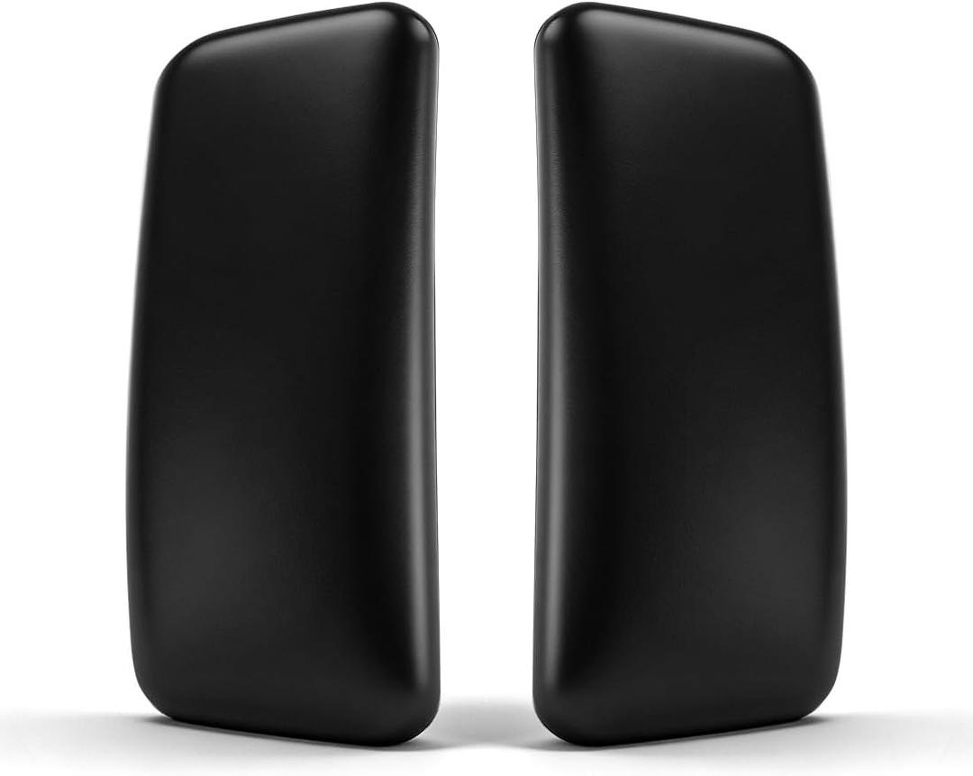 Arm Pads for Haworth Zody Chair, Armrest Pads Replacement Compatible with Zody Office Chair, 1 Pair, Black