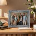 Pacome Picture Frames set with Two 11x14, Four 8x10, Four 5x7 Gallery Wall Frame Set,Collage Picture Frame,10Pack Farmhouse wood Photo Frames for living room Wall Gallery Decor or Desk,Rustic Black