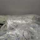 Queen Comforter Set - 7 Pieces Ruffle Sage Green Bedding Sets, Shabby Chic Farmhouse Bed in a Bag Queen with Ruffle Comforter, Floral Sheets, Pillowcases & Shams