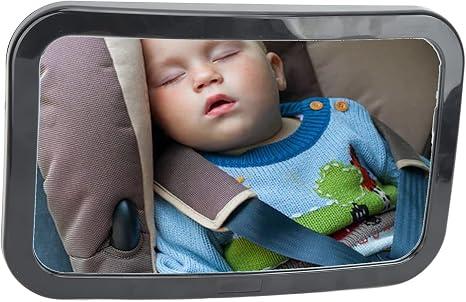 Baby Car Mirror Clear View Safety Monitoring 360° Adjustable Shatterproof for Rear Facing Infant