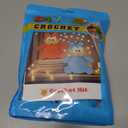 YOOAOYO Crochet Kit for Beginners, Crochet Starter Kit with Step-by-Step Video Tutorials, Beginner Crochet Kit Suitable for Adults, Kids and Women, Complete Kit Birthday Holiday Gift-(Blue Cat)