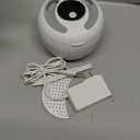 Upgraded Ultrasonic Retainer Cleaner Machine, 45kHz Ultrasonic Dentures Cleaner for Night Guards, Braces, Aligner, Toothbrush, Jewelry and More, 200ML Capacity, White