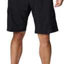 Columbia Men's Silver Ridge Utility Cargo Short (36W x 8L, Black)