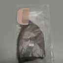 Clip in Bangs, Synthetic French Bangs Hair Clip, Light Auburn Fake Bangs Fringe with Temples Hairpieces for Women Natural Curved Hair Extensions for Daily Wear