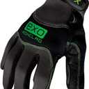 Ironclad EXO Pro Water Resistant Work Gloves, (1 Pair), Medium, Black