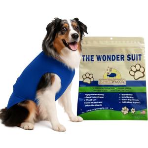 Female Dog Diaper Cover and Male Dogs Diapers Suit with American Textile and Wrap Around Legs for Superior Fit BL-2XL-DK (2X-Large, Pack of 1)