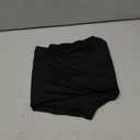 FUNYYZO Wide Leg Pants Women's High Elastic Waisted in The Back Business Work Trousers Long Straight Suit Pants (006# Black (Thick))