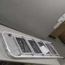 HBTower Step Ladder Folding Step Stool for Adults with Anti-Slip Pedal,330 lbs Capacity for Kitchen, Home,White