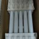 Konideke 25 Pack T8 Fluorescent Bulbs 4 Foot, F32T8/865 Fluorescent Light Bulb 48 Inch 32 Watt 6500K Daylight 2500 Lumens G13 Base