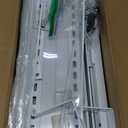 Over the Door Pantry Organizer - 8 Tier Adjustable Pantry Door Spice Organizer, Large Capacity Hanging Door Spice Rack for Kitchen Pantry Organizers and Storage (White, 17"W x 6"D x 69"H)