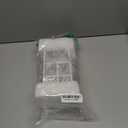 Bathroom Toothbrush Holders with Drain, 5 Slots Electric Toothbrush Holder Marble Bathroom Countertop Organizer Toothbrush Storage Brush Holder for Vanity Toothpaste Small Counter Accessories, White