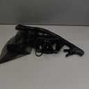 Greatever Dry Snorkel Set, Panoramic Wide View Anti-Fog Scuba Diving Mask, Professional Snorkeling Gear for Adults Kids (Large, Black)