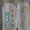 Frida Baby Electric Nail Buffer | Safe + Easy Baby Nail File, Baby Nail Clippers + Nail Trimmer Kit for Newborn, Toddler, Children's Fingernails/Toenails, 4 Buffer Pads, LED Light, Storage Case, White