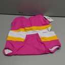 Women's High Waisted Bikini Sets Two Piece Swimsuit Color Block Sporty Athletic Moderate Coverage Bathing Suits (Large, Light Pink)