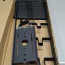 Nagao Seisakusho NB-SPKR-VESA Speaker Stand Compatible with Monitor Arm VESA Computer Monitor Speaker Installation