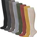 Shihanee 8 Pairs Warm Winter Knee High Socks for Women Boot Thick Socks for Cold Weather Hiking Skiing Working Winter Gifts