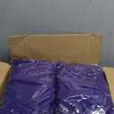 Fitted Stretch Table Cover for 6 ft Rectangle Tables-6 Pack Dark Purple Spandex Tablecloth-Elastic Folding Tablecloths for Party, Vendor Booth Display, Banquet Buffet Event, Craft Trade Show