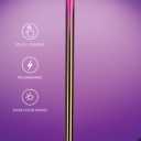 Mercury Metal LED Touch Lamp