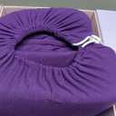 Purple Deep Pocket SoftStretch Sheets, King/Cal King, Rayon Blend, Moisture-Wicking, Deep Purple, Fits Most Mattresses, Adaptive Support