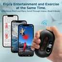 Smart Grip Trainer, Supports Multiple Game Interaction and HID Mode Video Browsing,Grip Strength Trainer for Fitness, Stress Relief and Rehabilitation Training, Resistance 30 Pounds Hand Trainer Black