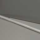 Tension Curtain Rod 41-122 In-88Lb Outdoor Extra Long Tension Rod No Drilling for Window or Bathroom Patio, Adjustable Heavy Duty Shower Curtain Rod, Easy to Install, Never Rust, Non-Slip-White
