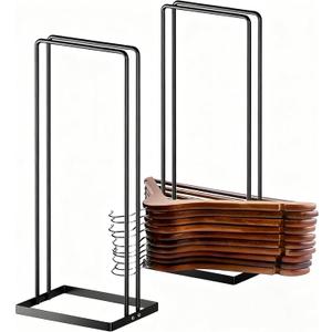 Hanger Stacker 2 Pack, Clothes Hanger Holder Organizer for Closet Laundry Room, Organizer Stacker for Coat Wire Hangers, Hanger Rack Stand Caddy for Adult Kids Velvet Pants Hangers Storage (Black)