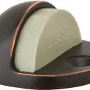 SCHLAGE Ives by Schlage 436B-716 Dome Door Stop, 1 x 1.75 x 2 inch, Aged Bronze