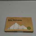 6-Pack Baby Washcloths Soft Absorbent Viscose from Bamboo Washcloths for Face, Body, Baby Towels for Newborn, Kids, Toddlers, Infant, Gentle on Sensitive Skin, 10x10 Reusable Face Towels(Stone/Dove)