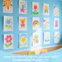 100 Pcs White Poster Board Paper 14x18, ROOKEA Blank Graphic Display Vision Boards Bulk for School Arts Classroom Crafts Projects Presentations Drawing Scrapbooking