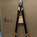 Fiskars Forged Lopper, Heavy-Duty Branch Cutter Gardening Tool with Replaceable Blade, 30", Black/Orange