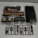 Funwee Electric Train Toy with Smokes,Lights and Sound,Train Set for Under Christmas Tree, Locomotive Train Model with Track, for 3 4 5 6 7+ Years Old Toddler Boys and Girls Birthday