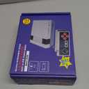 Retro Game Console, 620 Retro Games System, Built-in Classic Video Games, Plug & Play Game Console for TV with AV Output and 2 Wireless Controllers (Grey)