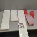 White Large Foldable Paper Circular Column Decoration - 11.75" x 39" (1 Pc.) - Perfect for Weddings, Galas, Proms, or Any Formal Event