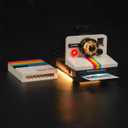 Upgraded Led Light Kit for Lego Ideas Polaroid OneStep SX-70 Camera Building Set, Compatible with Lego 21345 (Model Not Included)