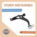 Front Passenger Side Right Lower Control Arm for Ford Explorer 2011-2019 Police Interceptor Utility 2013-2019 & Ball Joint Suspension Kit K622215