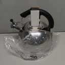 FreshAir™ Rapid Boil Stainless Steel 2.5 qt. Tea Kettle by Turbo Pot®, TimeandEnergy Saving Cookware for Gas Stove