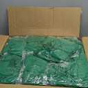 36 PCS Waterproof Stretch Spandex Folding Chair Covers, Dining Room Chair Slipcovers Protector for Wedding, Banquet, Party, Holidays, Celebration and Decoration (Emerald)