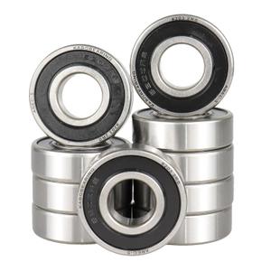 6203-2RS Double Rubber Seal Bearings 17x40x12mm, ABEC-5 Z3V3 High Speed Pre-Lubricated Deep Groove Ball Bearings,C3 Clearance(Pack of 10Pcs)