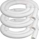 9-100-3102 6 Ft Cuff-Less Feed Hose Compatible with Polaris Pool Cleaner Parts Hose, Heavy-Duty Vacuum Hose Fit for Polaris Vac-Sweep 360 Pressure Side Pool Cleaner, 1-1/2" Diameter