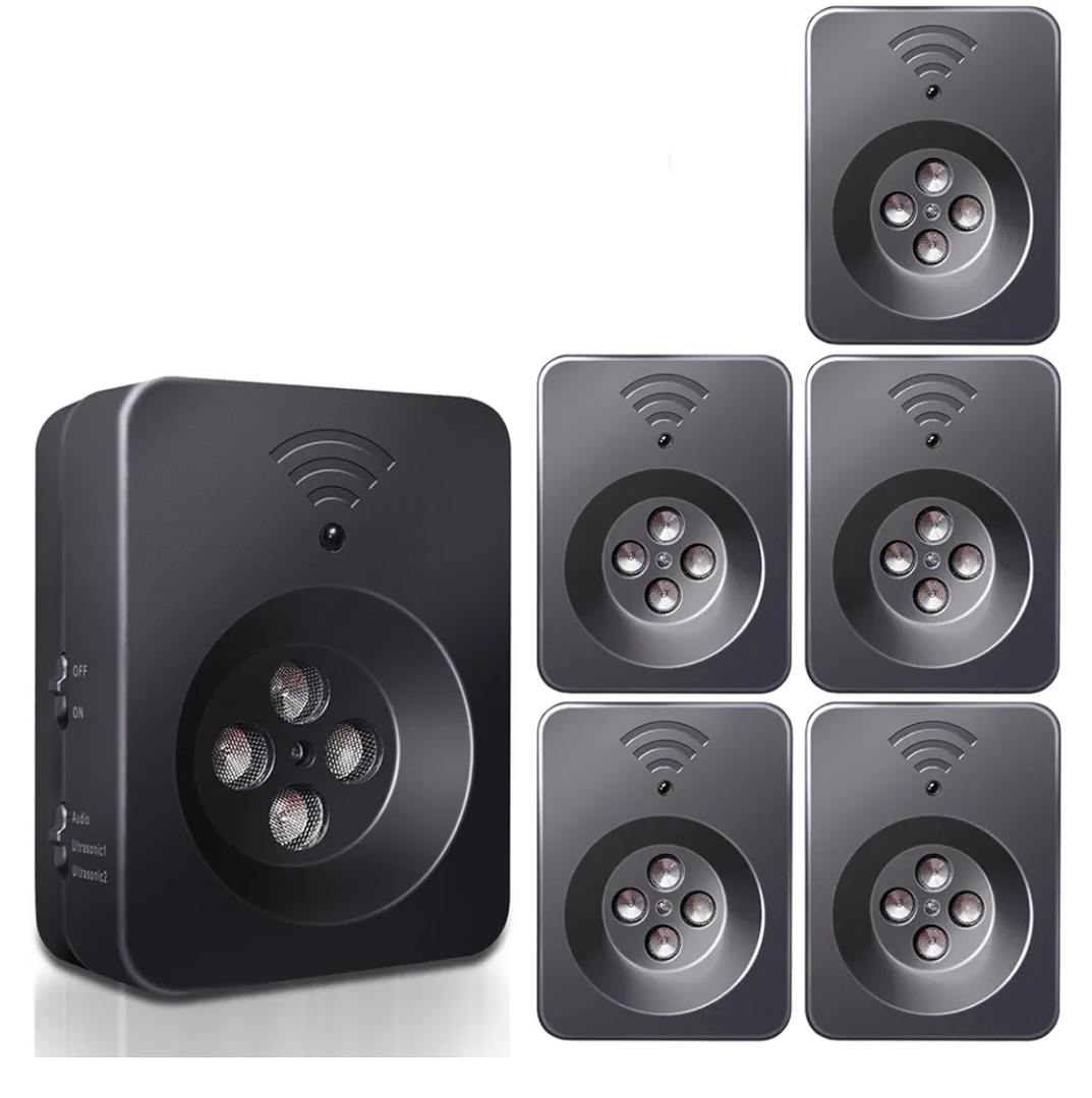 Anti Barking Device for Dogs Long Range 50ft, Ultrasonic Dog Bark Deterrent Device with Stop Dog Barks - Dog Barking Stopper 6 Ge